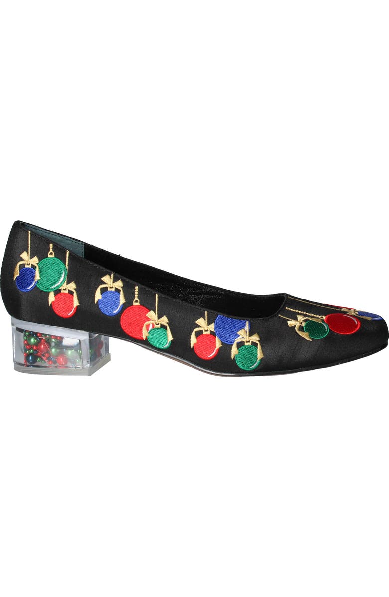 J. Reneé J.Renée Jingle Bell Embroidered Pump, Alternate, color,