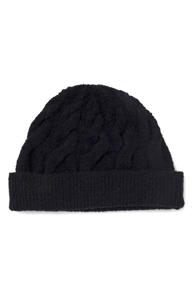 Splendid x @cellajaneblog Cable Beanie, Main, color, Black