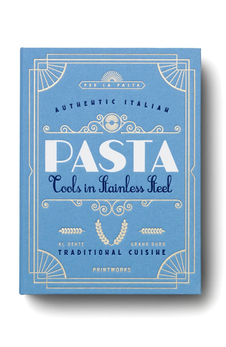 PRINTWORKS The Essentials Pasta Tools Gift Set, Main, color, Blue/ Multi