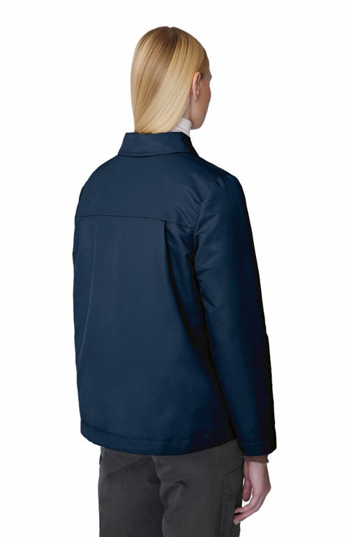 Quartz Co. Adele | Lightweight Insulated Jacket In True Navy