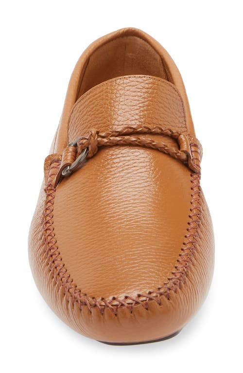 Mezlan Bit Loafer Driving Shoe In Tan