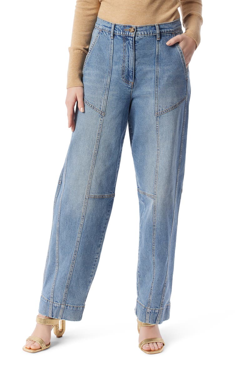 Angelica Tapered Utility Jeans, Main, color, NIMBUS WASH