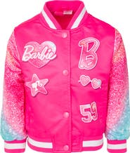 Barbie Varsity Bomber Jacket