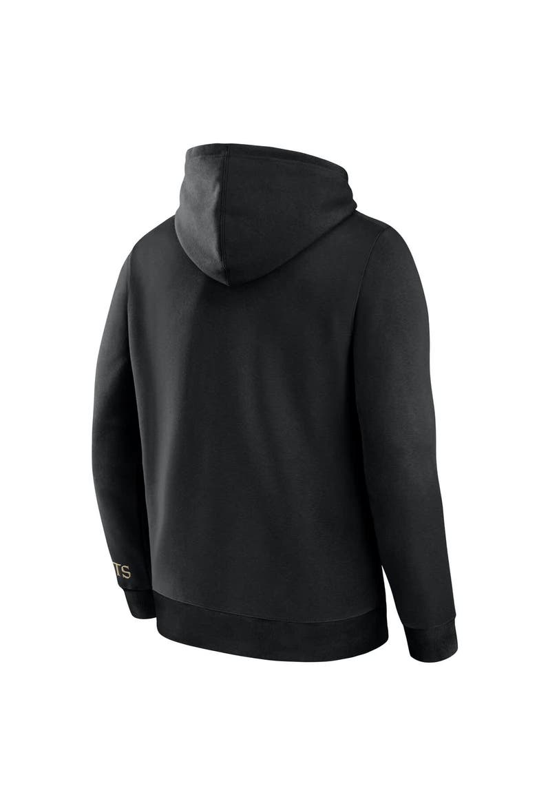 Men's Fanatics  Black New Orleans Saints Legacy Fleece Pullover Hoodie, Alternate, color, Black
