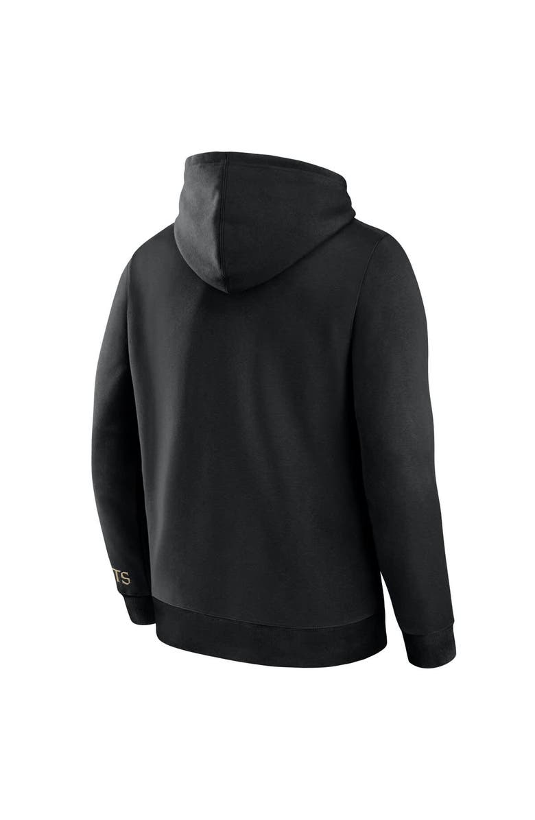 FANATICS Men's Fanatics Black New Orleans Saints Legacy Fleece Pullover Hoodie, Alternate, color, Black