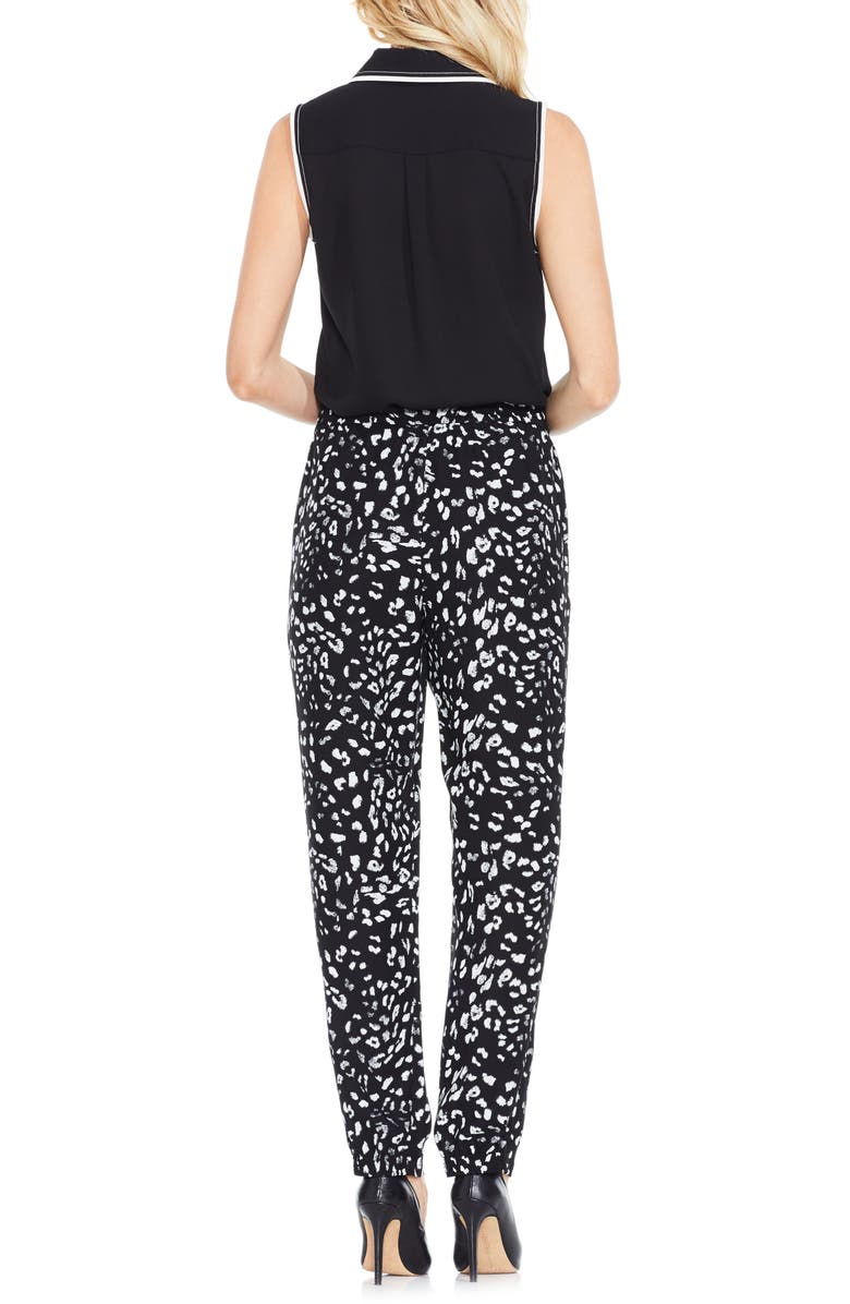 Vince Camuto Animal Whispers Jogger Pants, Alternate, color, 