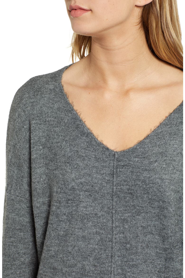 Front Seam Pullover, Alternate, color, CHARCOAL
