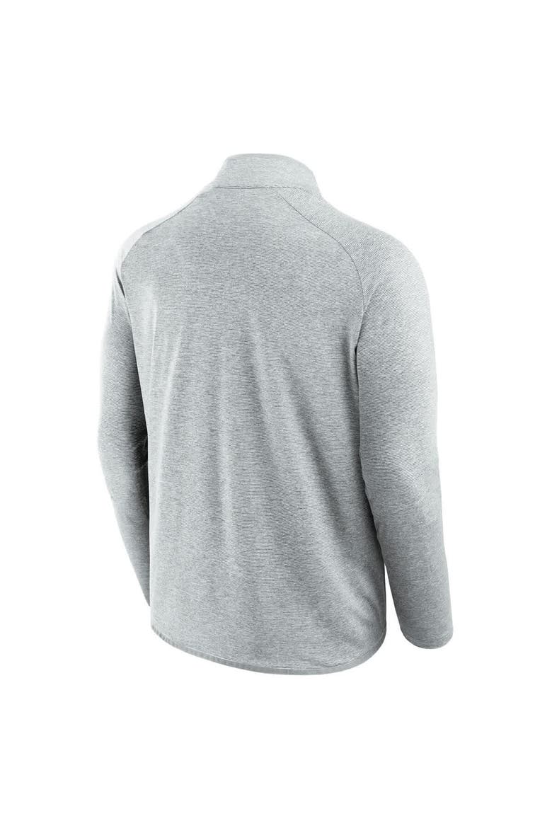 Unisex Fanatics Gray Cleveland Browns Front Office Performance Primary Quarter-Zip Jacket, Alternate, color, Gray