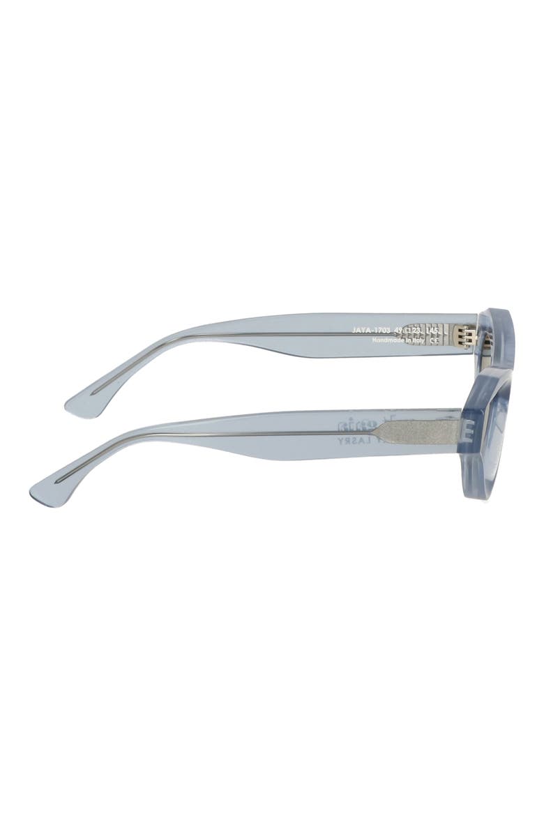 Jaya 49mm Cat Eye Sunglasses, Alternate, color, BLUE