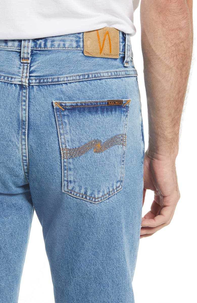 Nudie Jeans Steady Eddie II Nonstretch Straight Leg Jeans, Alternate, color, 