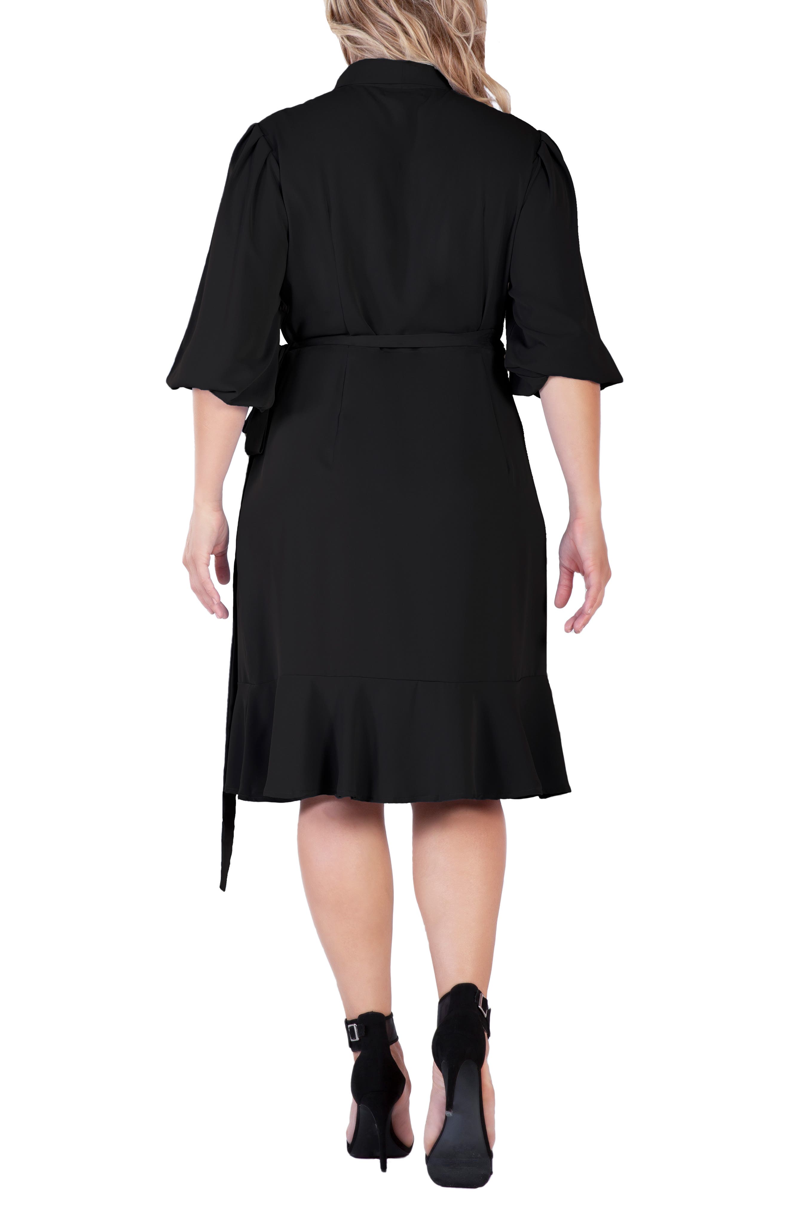 Kylie Ruffle Wrap Dress - image 2