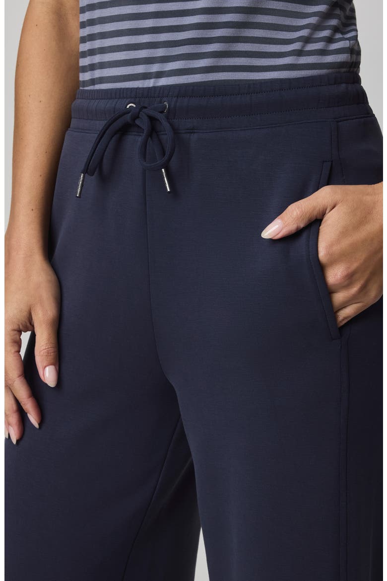 Scubasoft Wide Leg Drawstring Pants, Alternate, color, NAVY BLUE
