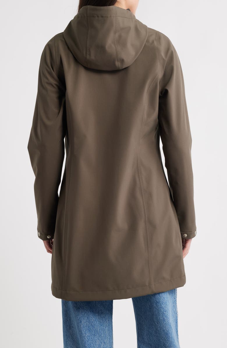 Ilse Jacobsen Daybreak Water Repellent Coat, Alternate, color, Wren