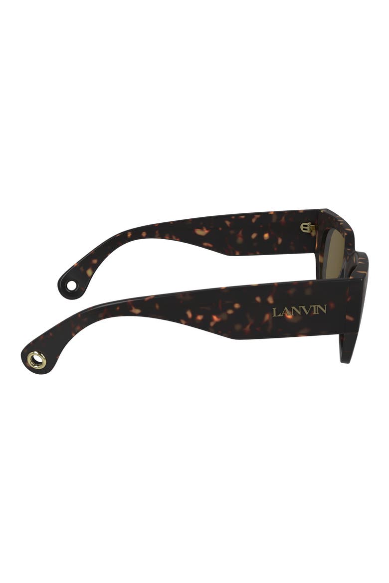 51mm Signature Teacup Sunglasses, Alternate, color, DARK TORTOISEDNU