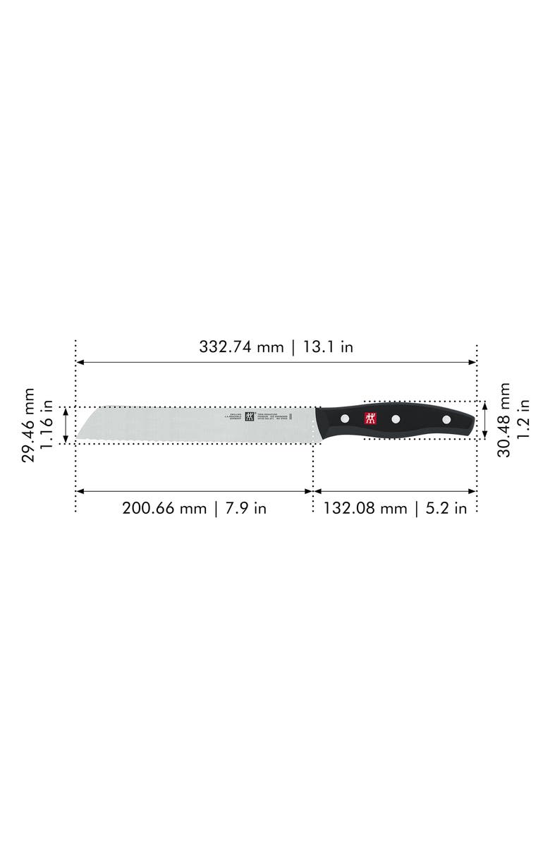 ZWILLING Twin Signature 8-Inch Serrated Bread Knife, Alternate, color, Silver