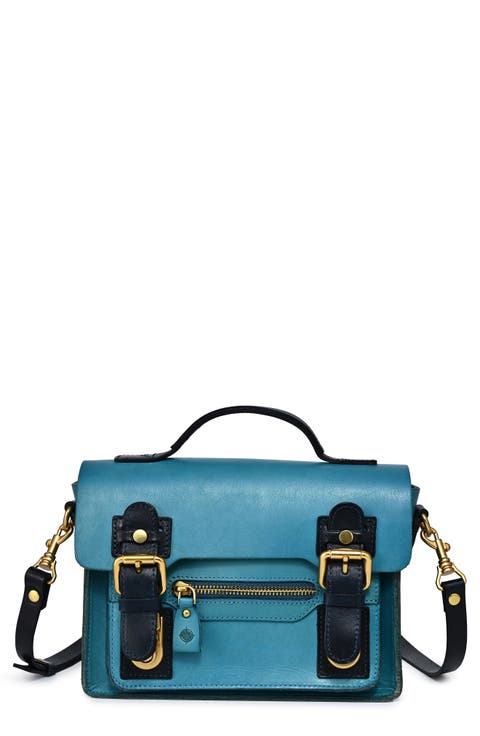 Aster Mini Leather Satchel