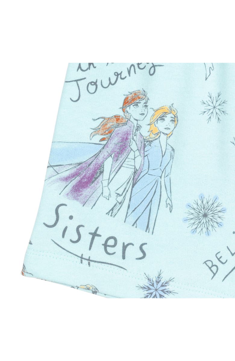 Disney Sleeveless Skater Romper, Alternate, color, Frozen Blue