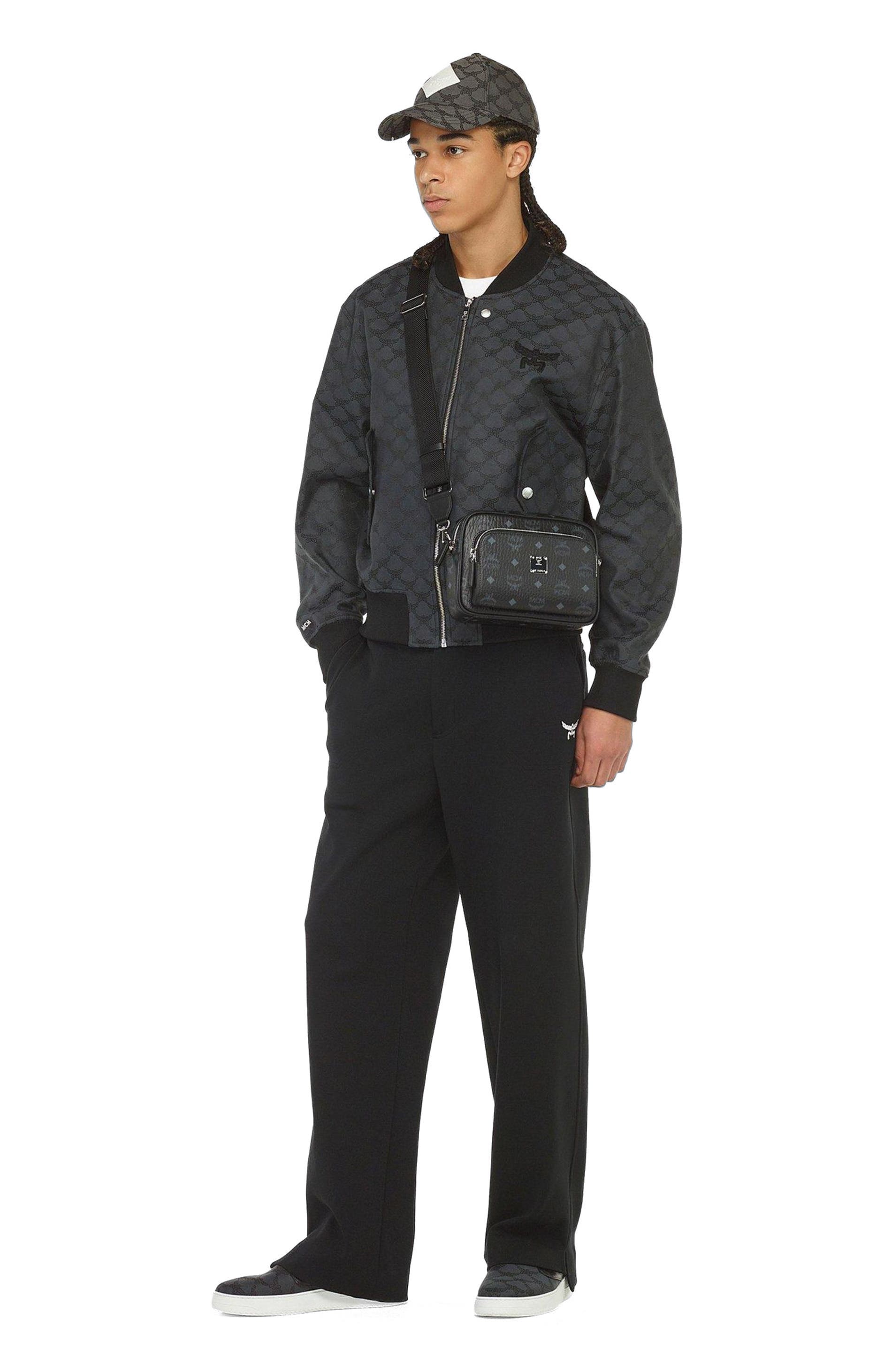 MCM Aren Crossbody in Visetos, Alternate, color, 