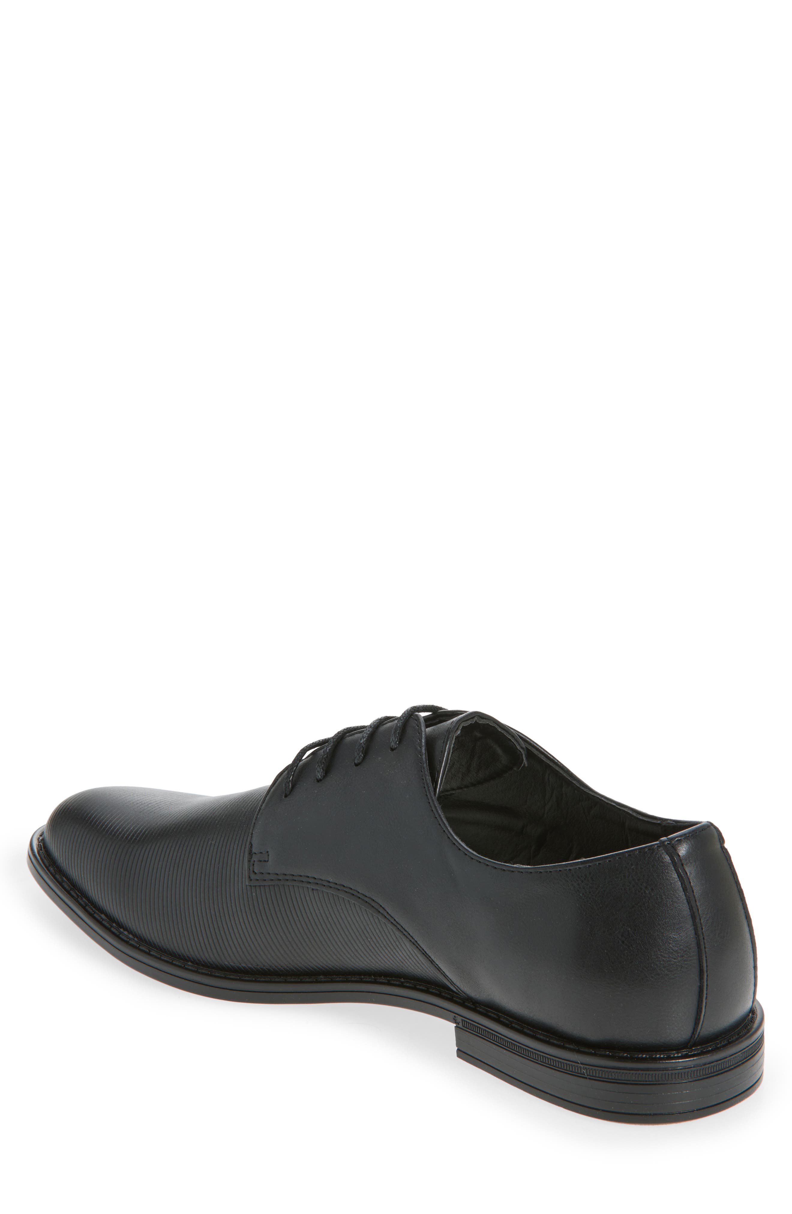 GEOFFREY BEENE Ribbed Derby, Alternate, color, Black
