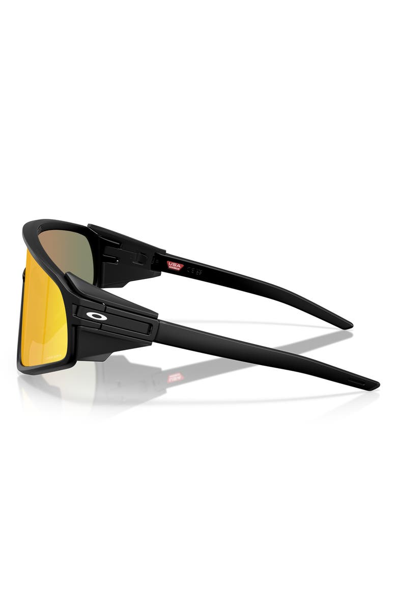Oakley 135mm Prizm<sup>™</sup> Shield Sunglasses, Alternate, color, Matte Black