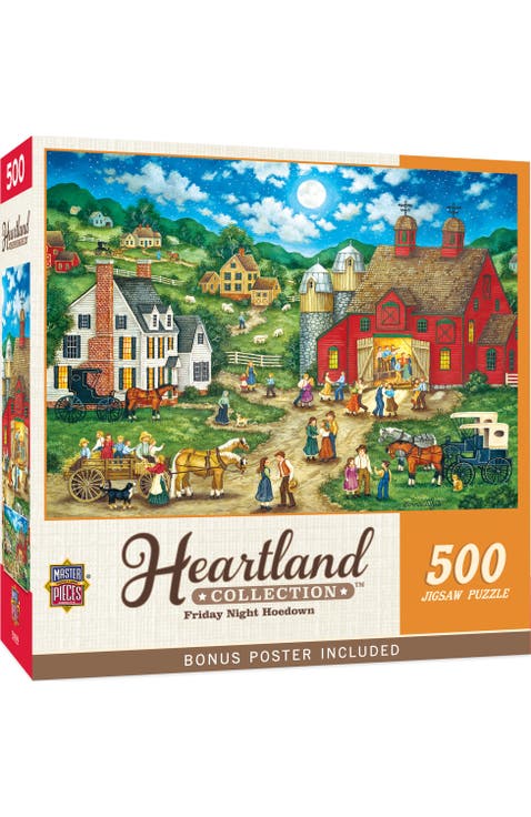 Friday Night Hoe Down 500 Piece Puzzle