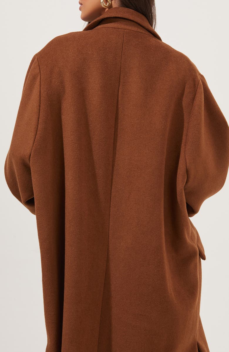 ASTR the Label Sonoma Long Wool Blend Coat, Alternate, color,