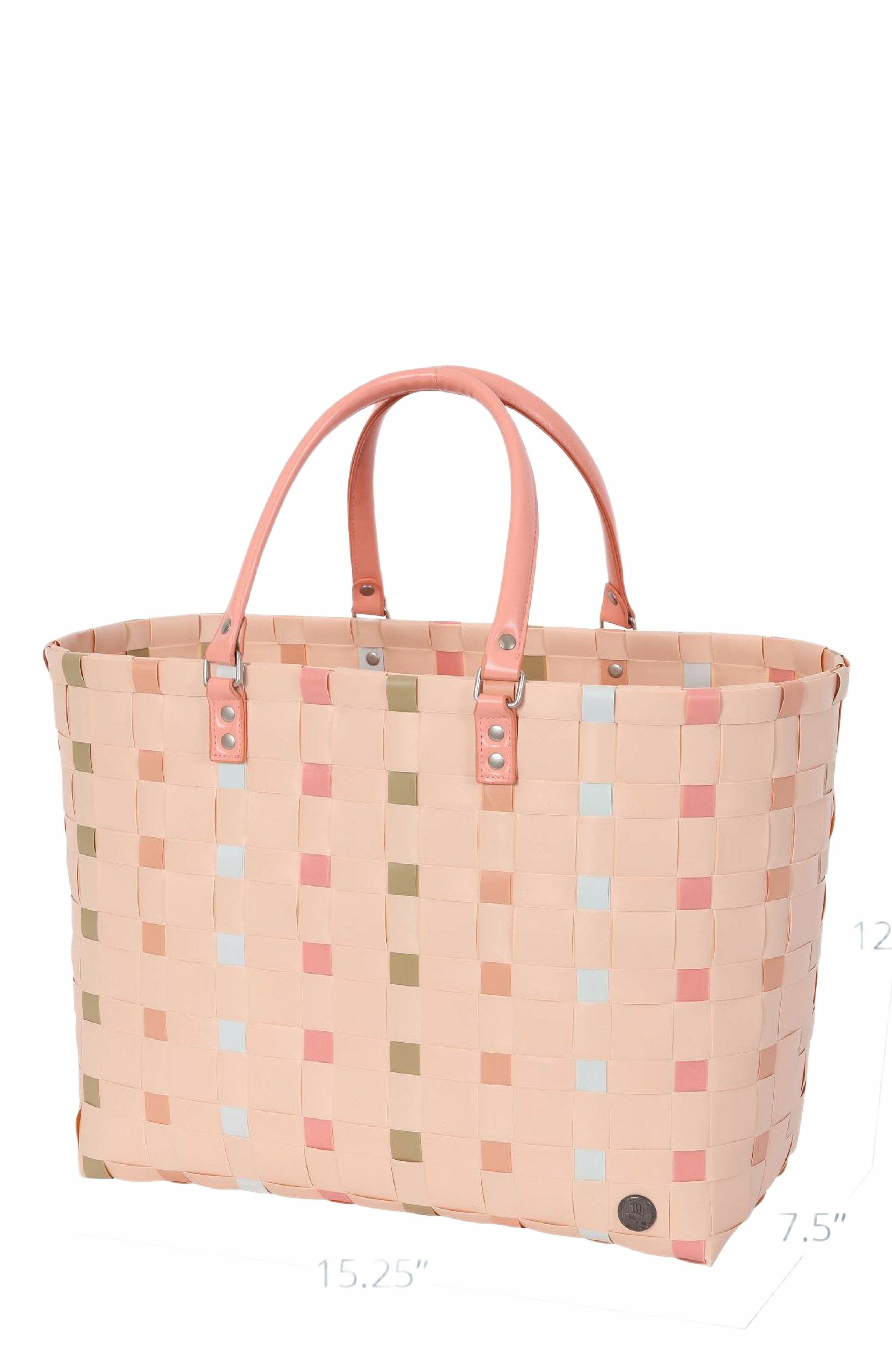 Dots Recycled Plastic Weekender Bag, Alternate, color, Soft Lilac Mix