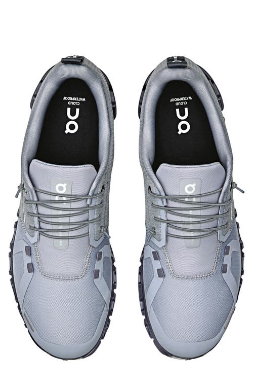 On Cloud 6 Waterproof Sneaker In Alloy/wolf
