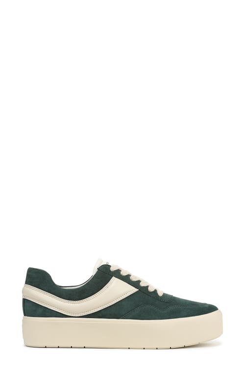 Vince Benfield Platform Sneaker In Green