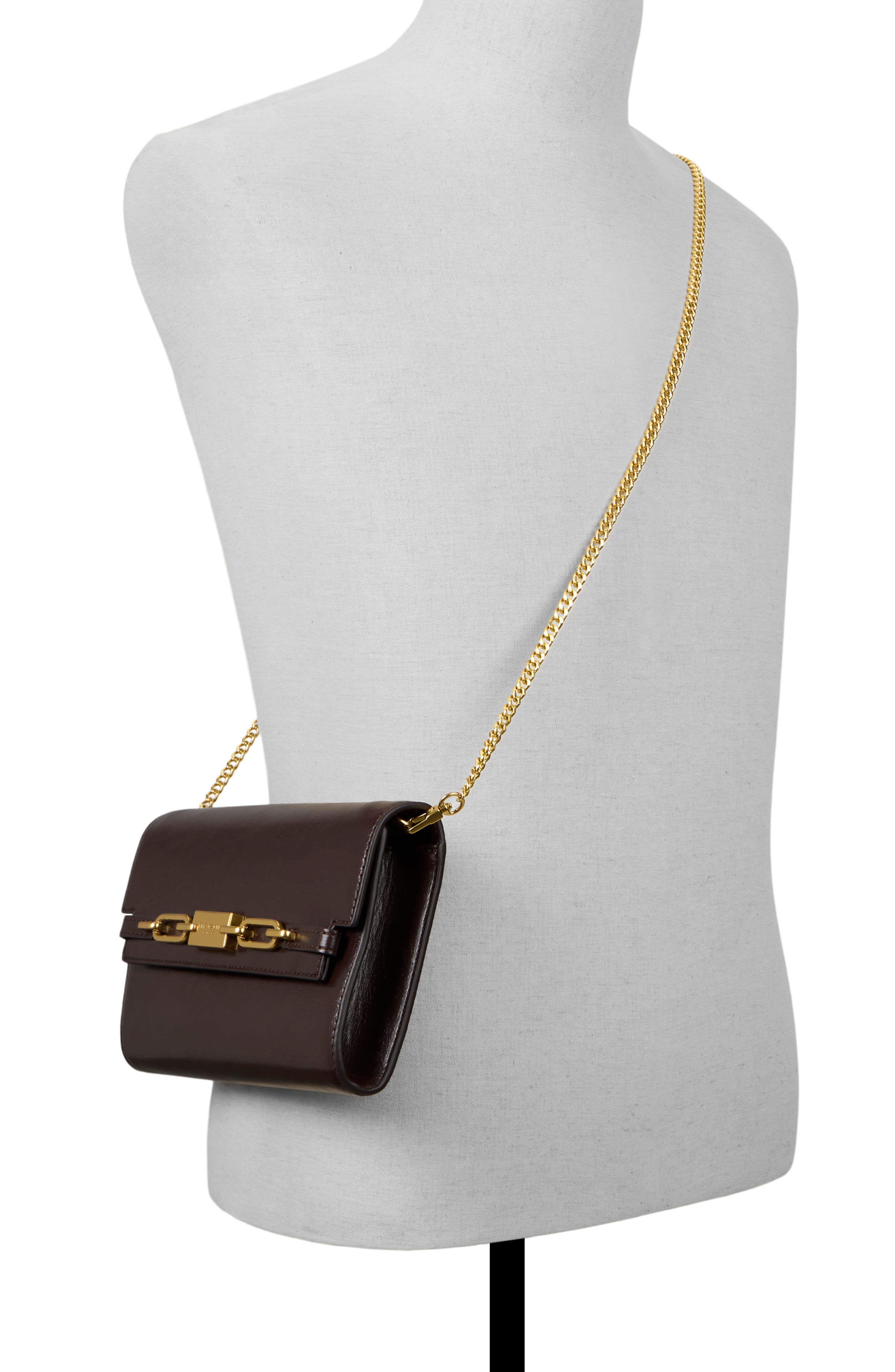 Ted Baker London Jean Crossbody Wallet, Alternate, color, Dark Brown