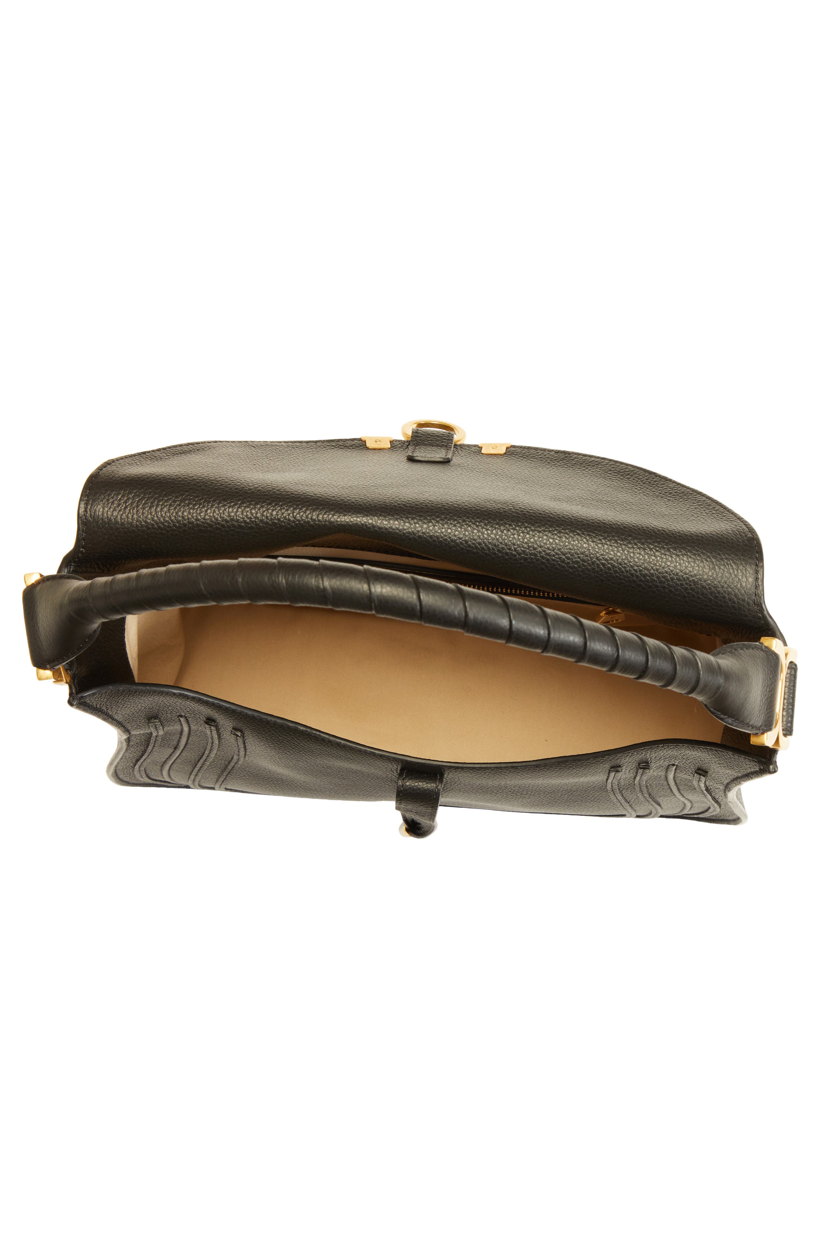 Chloé Marcie Leather Hobo, Alternate, color, 