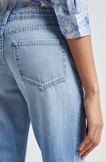Nevia Low Rise Slouch Straight Leg Jeans