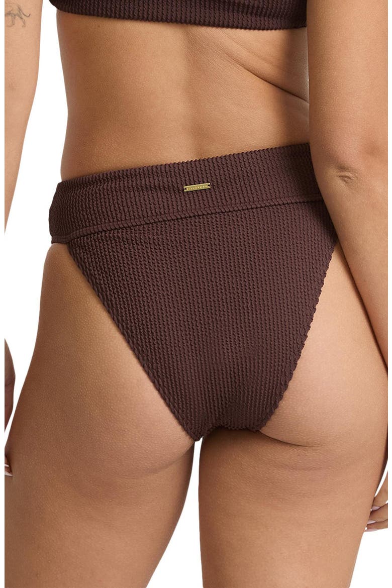 Summer Hi Aruba High Waist Swim Briefs, Alternate, color, TEAK