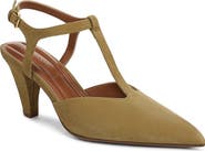 Franco Sarto Ovett Pointed Toe T-Strap Pump