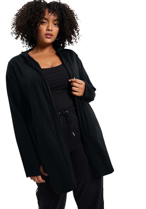 Zip-Up French Terry Hoodie