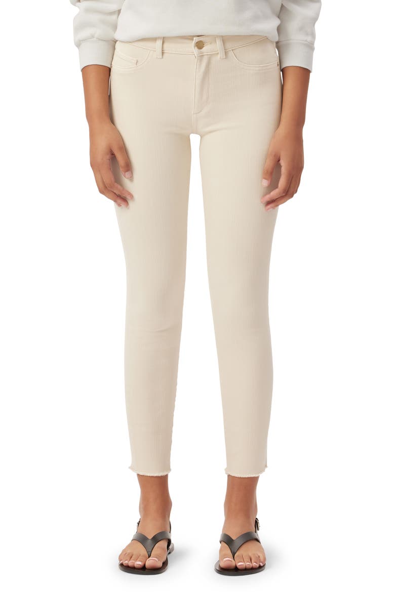 Florence Ankle Jeans, Main, color, PARCHMENT