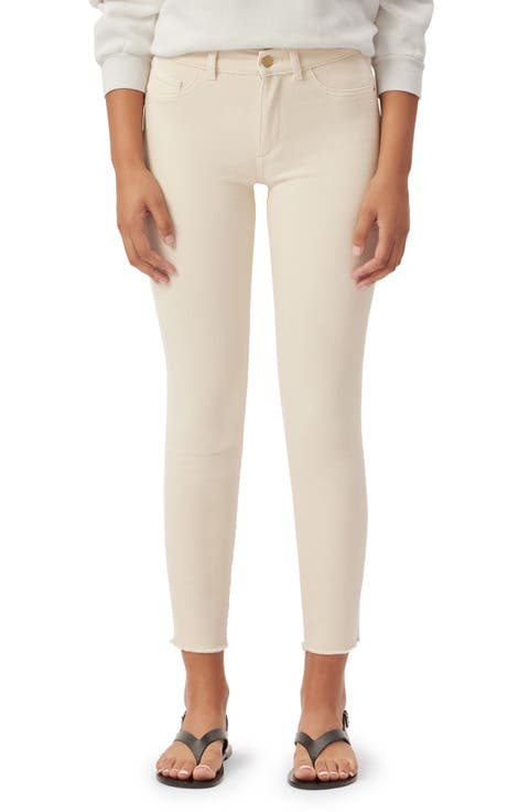 Florence Ankle Jeans (Parchment)