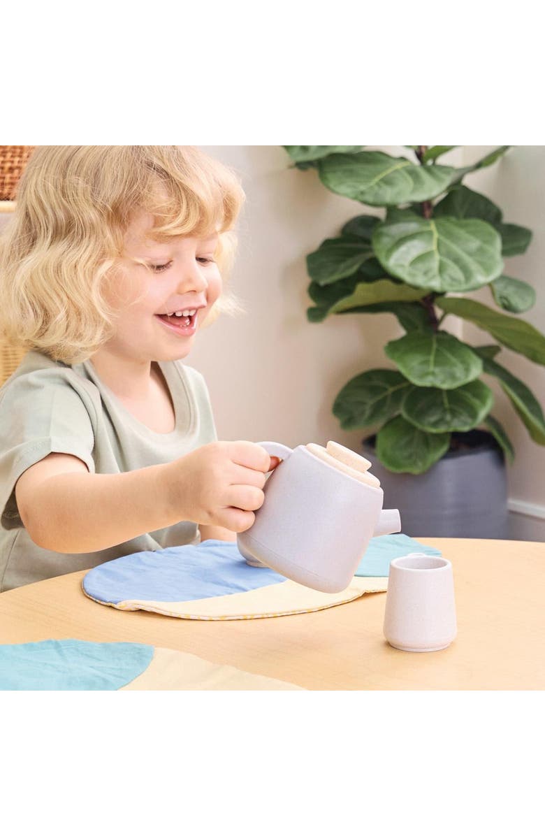 Kaplan Early Learning Company Teapot and Cups Set, Alternate, color, Multicolored