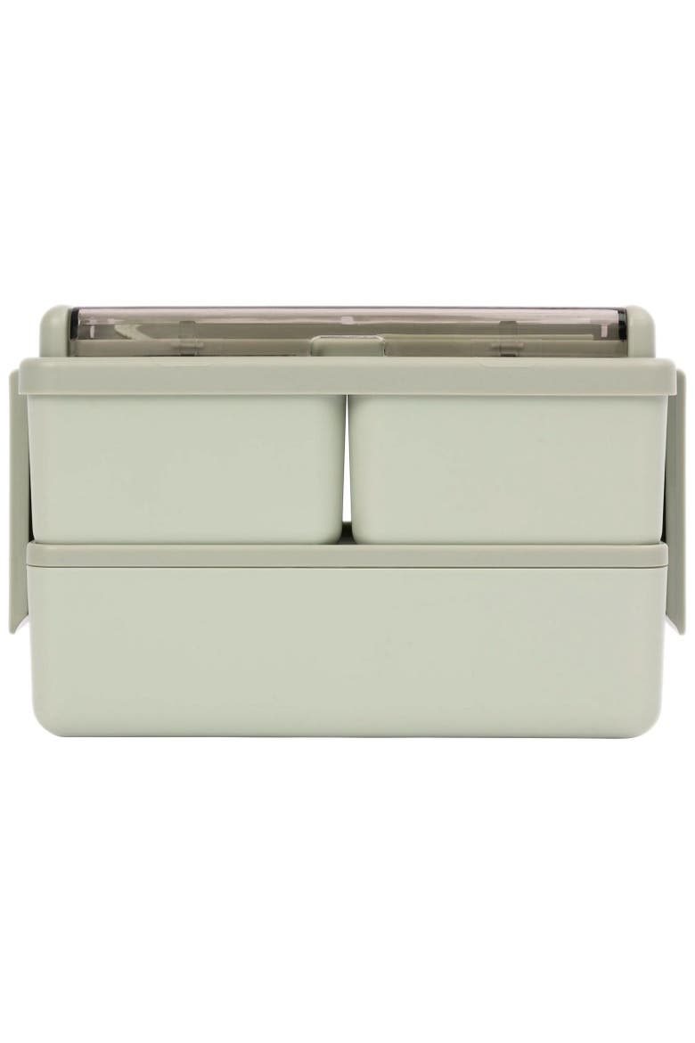 Bento Lunch Box, Alternate, color, Green