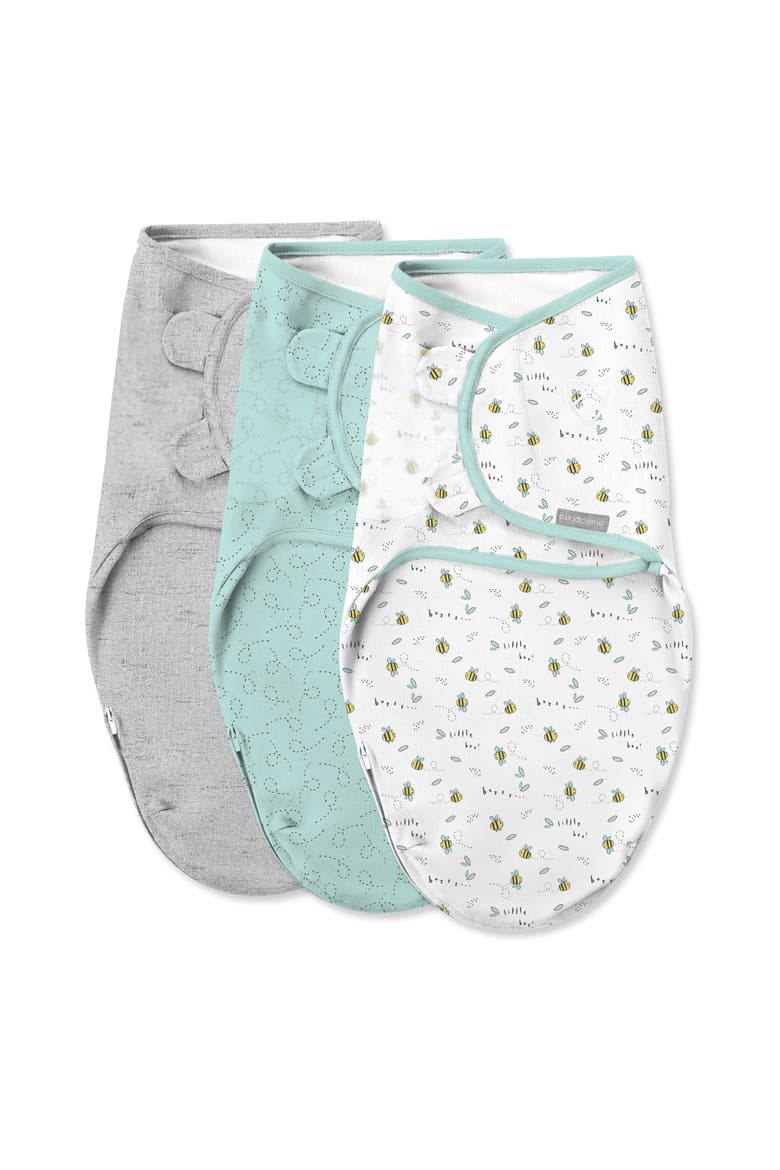 SwaddleMe by Ingenuity Easy Change Baby Swaddle, Main, color, MULTICOLORED