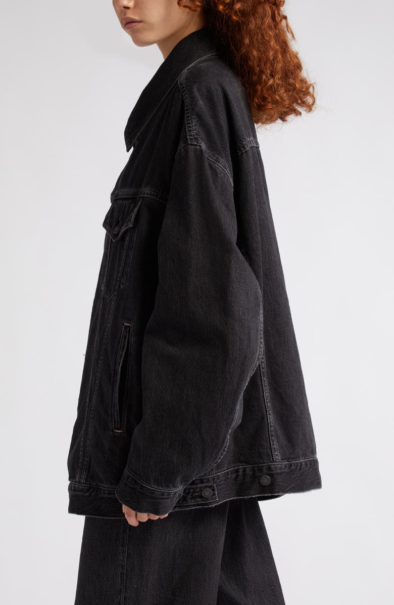 Acne Studios Morris Nonstretch Denim Trucker Jacket, Alternate, color, 