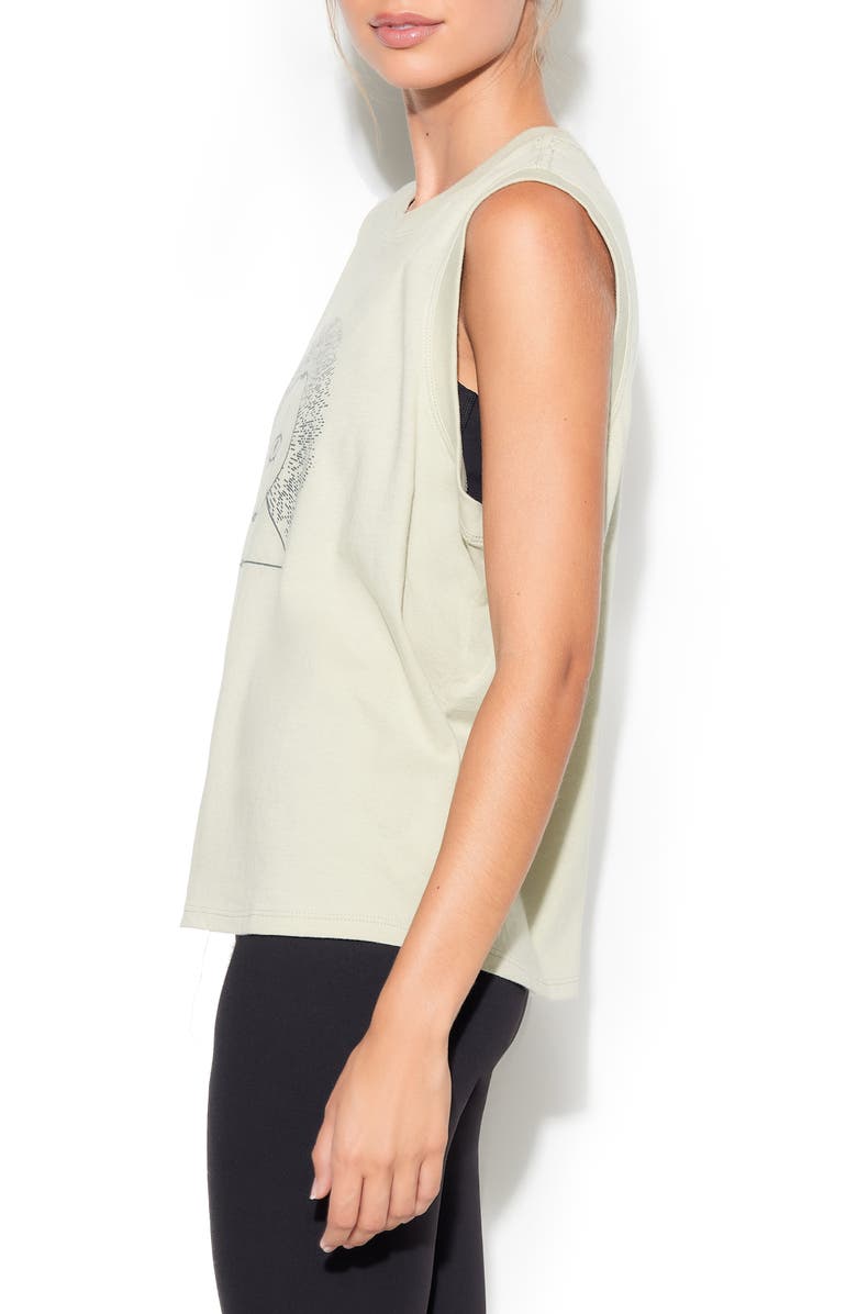 Spiritual Gangster Mind, Body & Bowery Cotton Tank, Alternate, color,