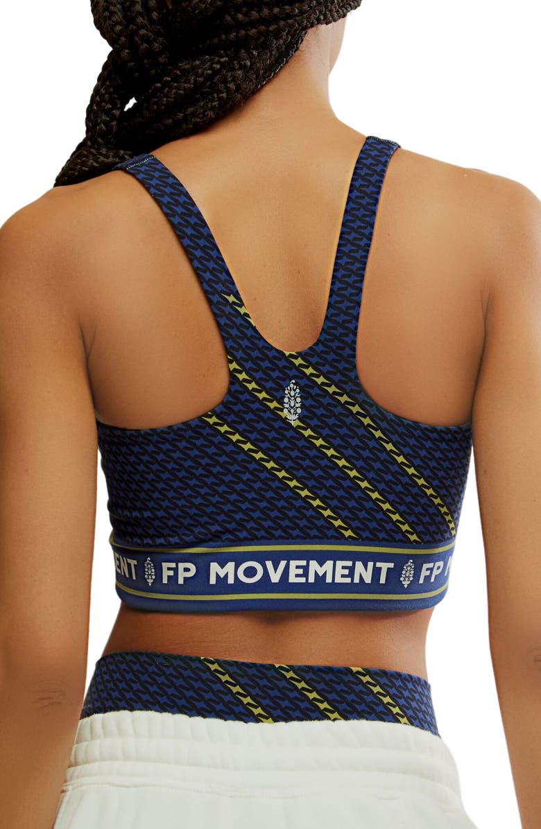 Free People FP Movement Never Better Sports Bra, Alternate, color, Black Combo