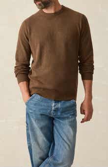 Faherty Jackson Organic Cotton Blend Sweater