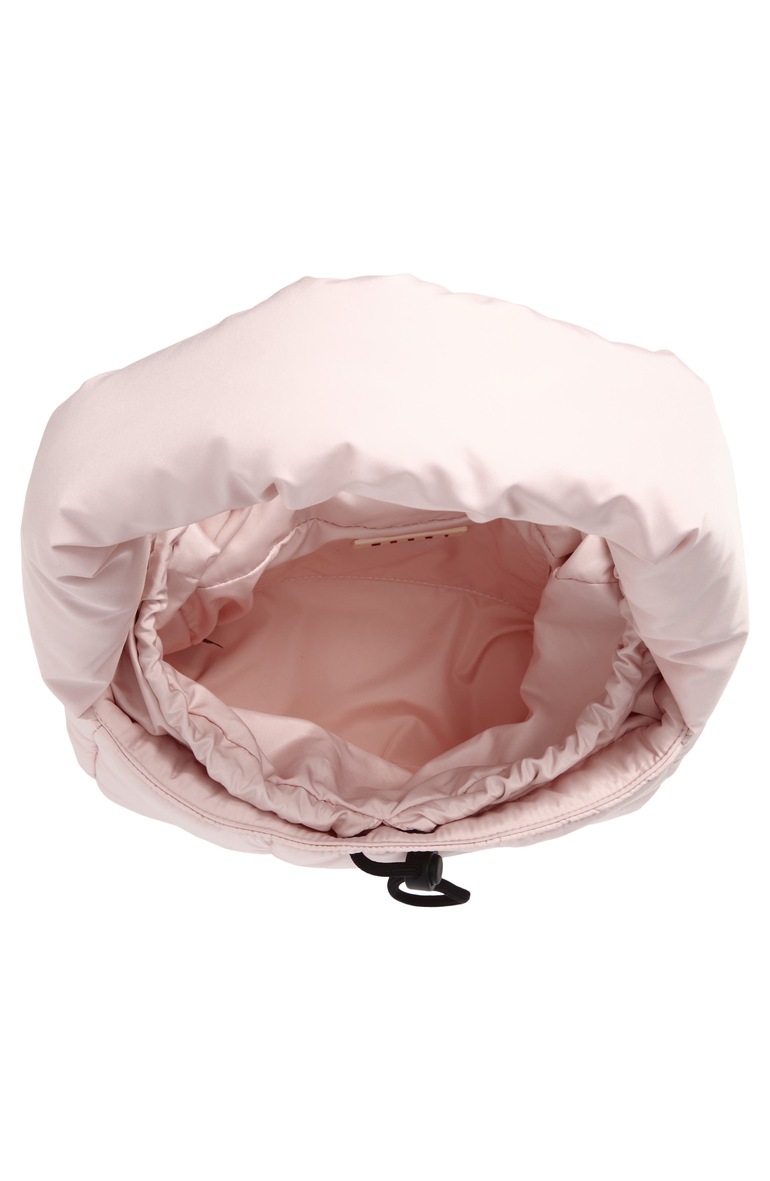 Marni Quilted Puffer Shoulder Bag, Alternate, color, 00C18 Cinder Rose