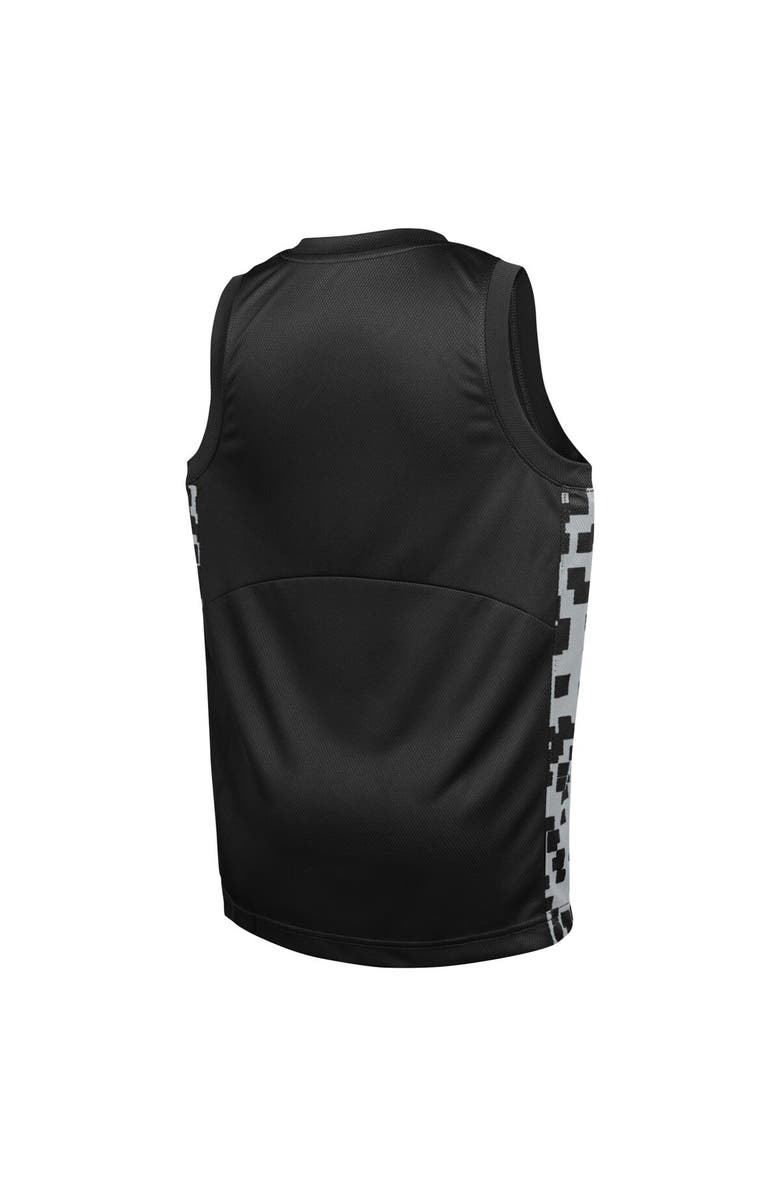 Nike Youth Nike  Black Brooklyn Nets Courtside Starting Five Team Jersey, Alternate, color, 