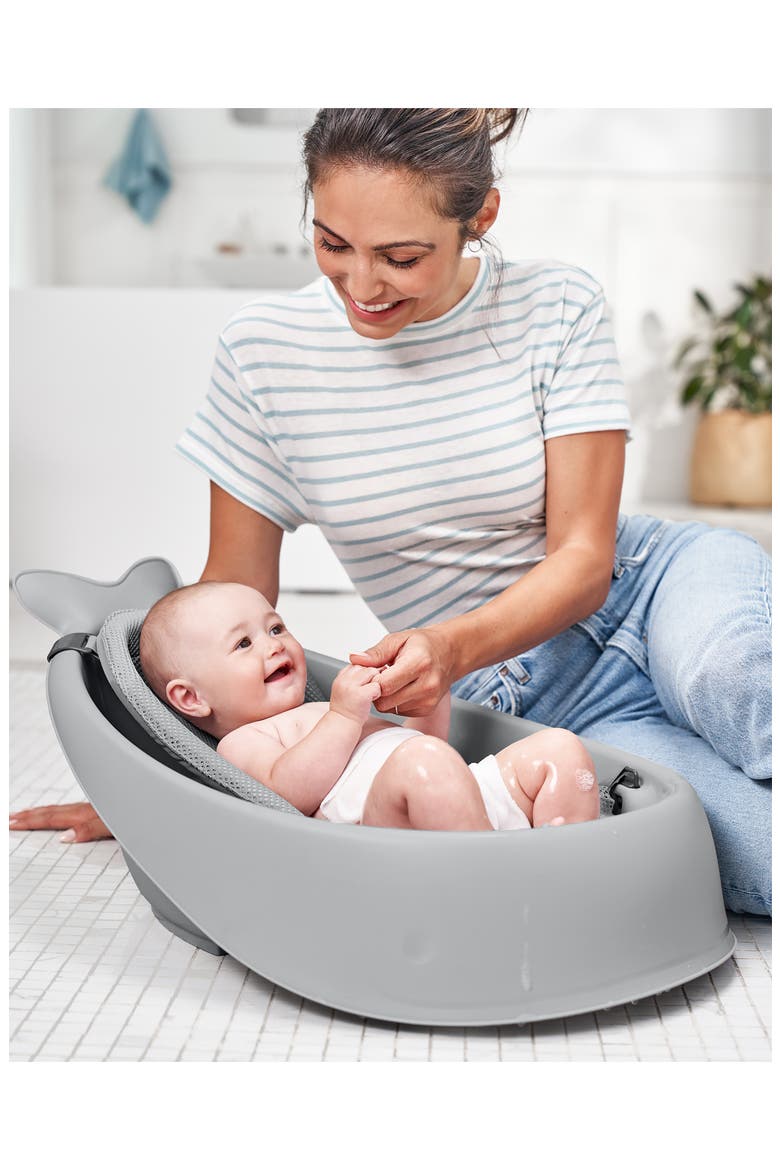 Moby Smart Sling Three-Stage Tub, Alternate, color, GREY