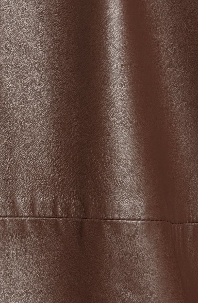 Eleventy Reversible Leather Bomber Jacket, Alternate, color,