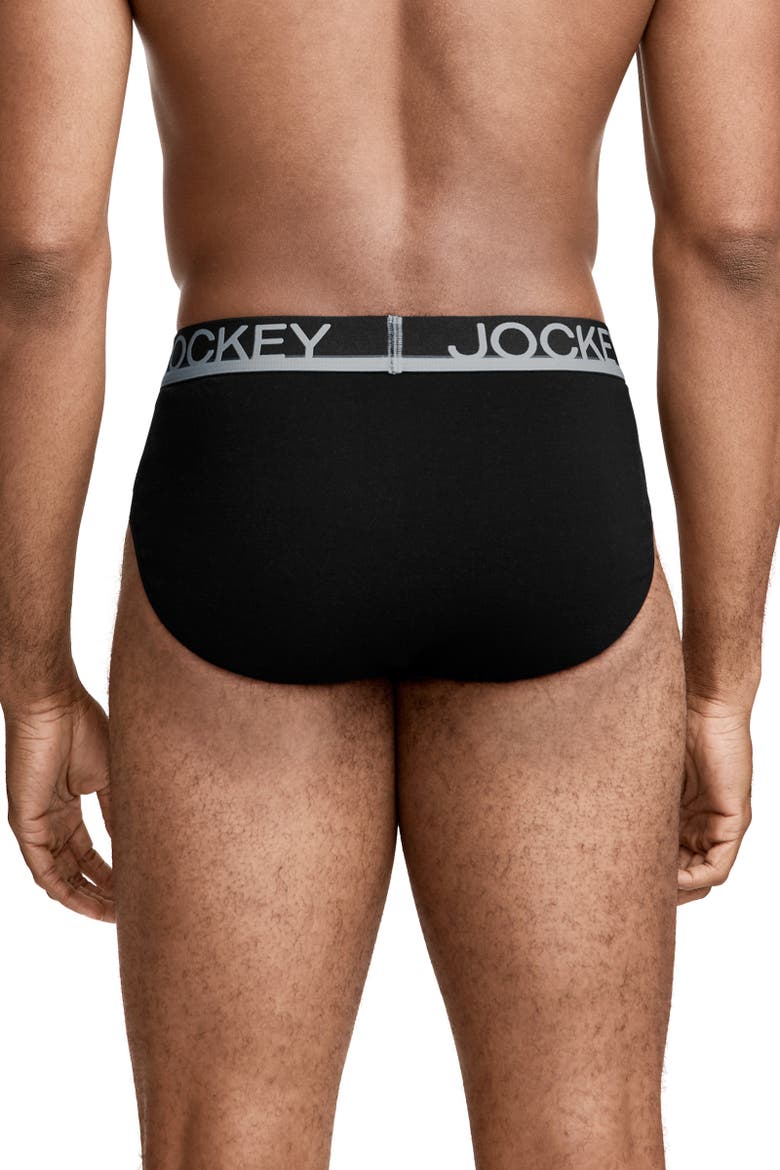Mens True Style Brief - 3 Pack, Alternate, color, Black Night