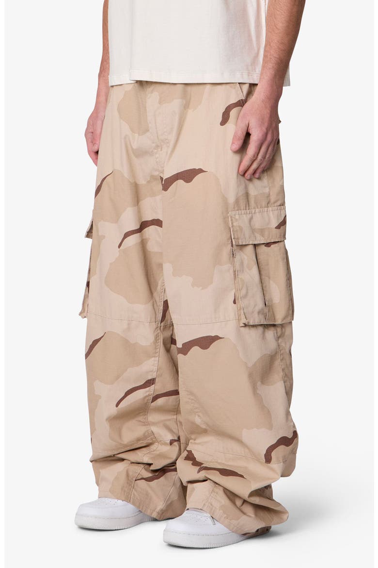Mega Baggy Cargo Pants, Alternate, color, DESERT CAMO